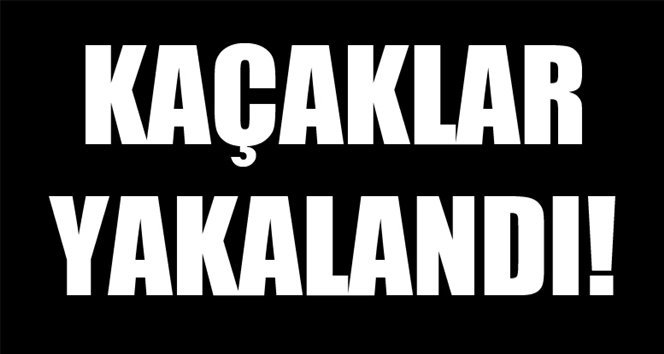 Kontrol noktasında yakalandılar…