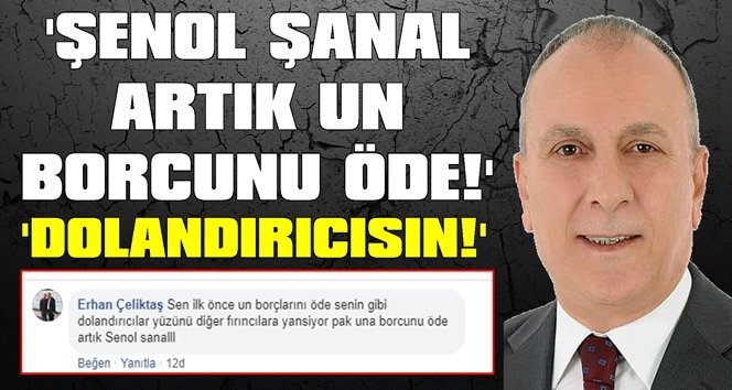 Facebook’ta Şanal’a ağır suçlama!…