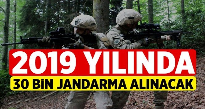 Bakan Soylu açıkladı; “30 bin jandarma personeli alacağız”