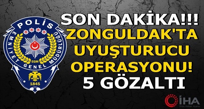 Uyuşturucu operasyonu: 5 gözaltı