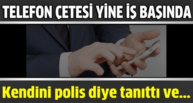 Dolandırılmaktan son anda kurtuldu