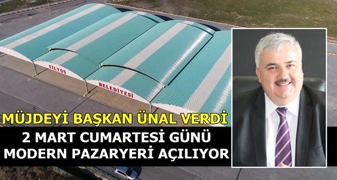 Hasret bitti, Filyos’ta modern pazaryeri açılıyor…
