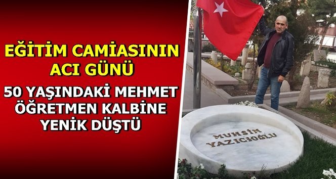 Çaycuma’da görev yapan öğretmen kalbine yenik düştü