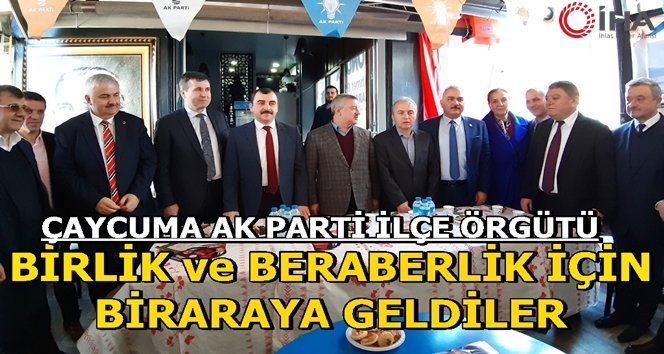 Ak Partililer tanıştı, kaynaştı, bir araya geldi…