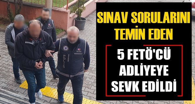 5 komiser gözaltına alındı…