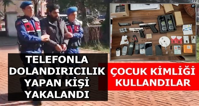 Telefon dolandırıcılığı: 1 tutuklama