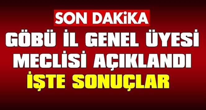 Sonuçlar kesinleşti…