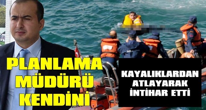 Zonguldak’ta planlama müdürü kayalıklardan atlayarak intihar etti
