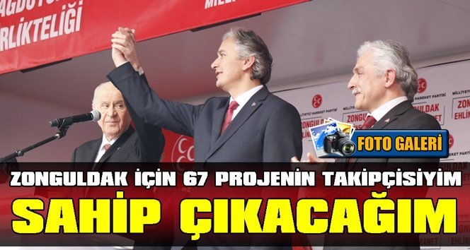 MHP Genel Başkanı Bahçeli Zonguldak’tan seslendi…
