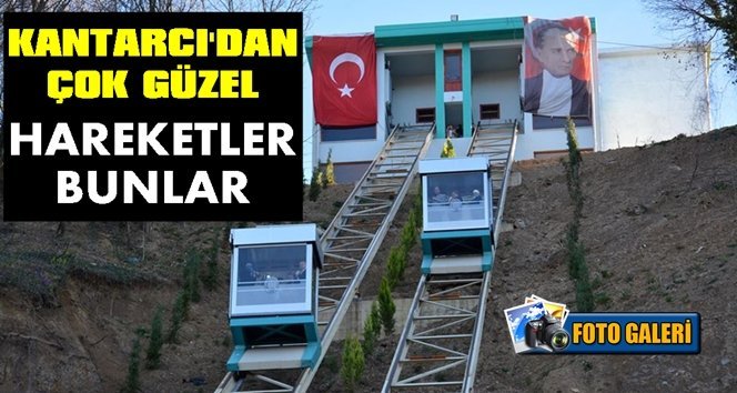 Çaycuma’da “Kent Asansörü” hizmete girdi