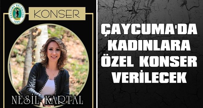 Belediyeden kadınlara özel konser