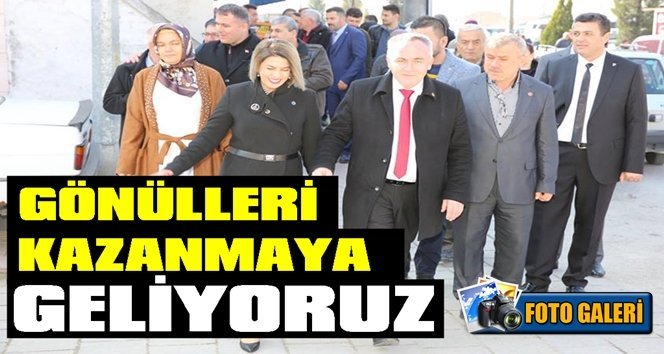 Aksoy; “Saltukovamıza hizmete geliyoruz”