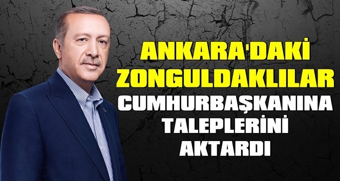 Gurbetteki Batı Karadenizlilerden Cumhurbaşkanına “Büyük Dosya”