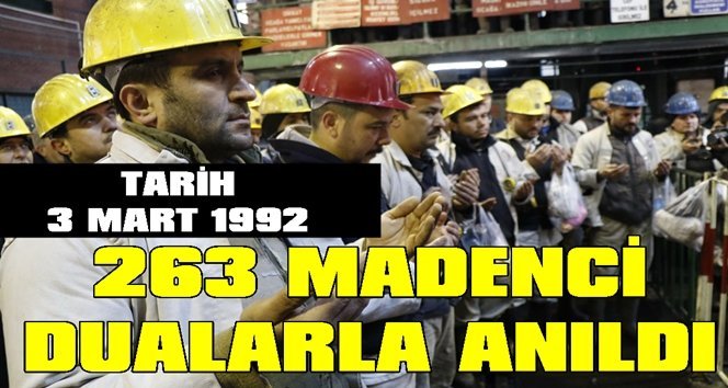 Faciada ölen 263 madenci 27. yıldönümünde dualarla anıldı