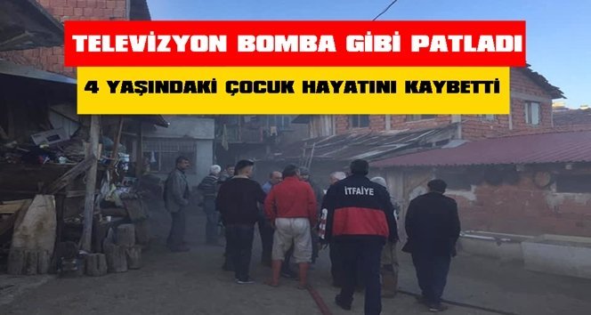 Bomba gibi patlayan televizyon ölümle sonuçlandı!.