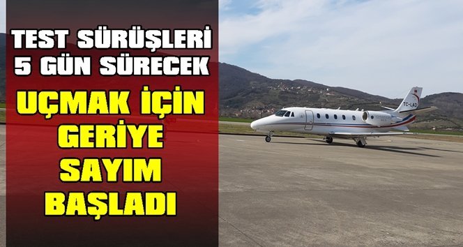 Cumhurbaşkanı Erdoğan’ın sözü yerine geldi!. Test uçuşları başladı.