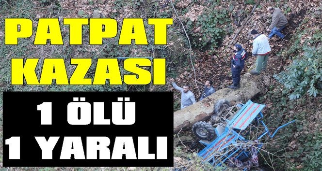 Patpat kazası: 1 ölü, 2 yaralı