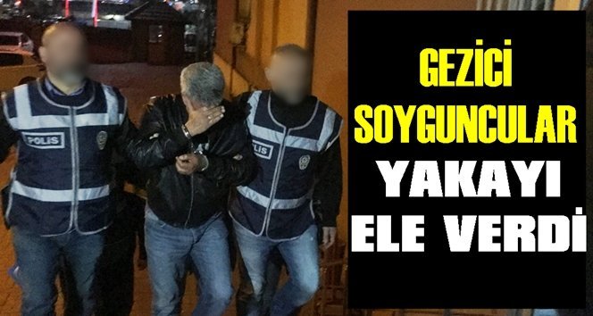 Kiraladıkları araçla soygun yaptılar!.