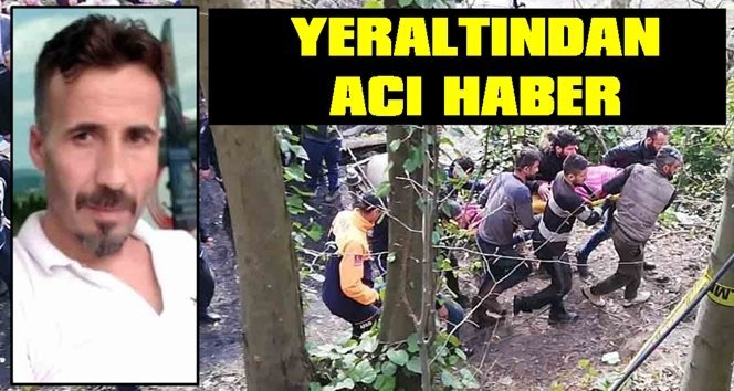 Maden ocağında göçük, hayatını kaybetti