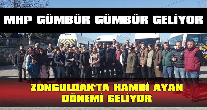 MHP meşaleleri yaktı!. Hamdi Ayan geliyor!.