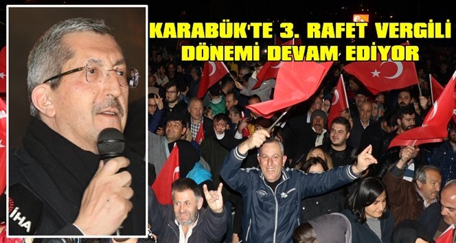 Rafet Vergili 3. kez başkanlığı kazandı