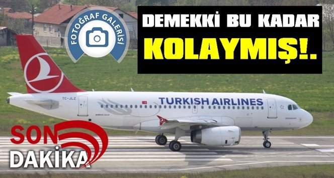 O ‘UÇAK’ buraya gelecek dedik ve geldi!.