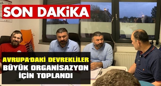 Büyük organizasyonlar için düğmeye basıldı!.