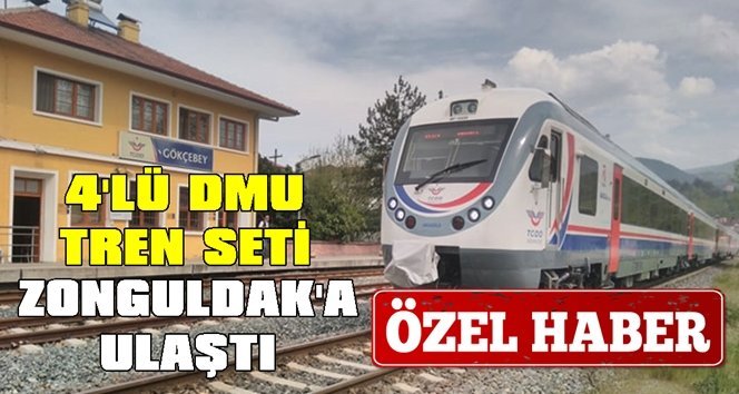 Vekil müjdeyi verdi, tren Zonguldak’a geldi!.