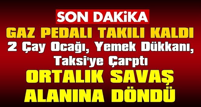 Zonguldak’ta yürekleri ağıza getiren kaza!.