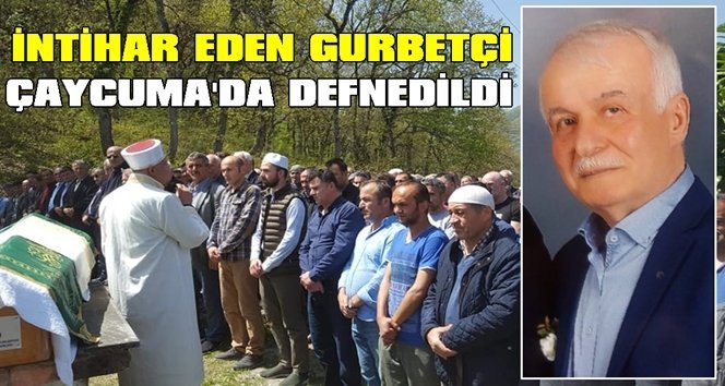 Pompalı tüfekle intihar eden gurbetçi defnedildi