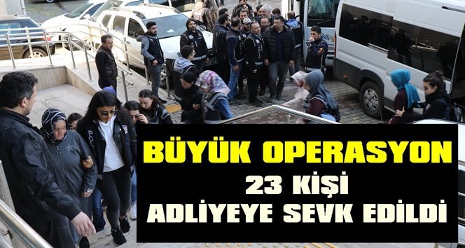 Zonguldak merkezli 10 ilde FETÖ operasyonu