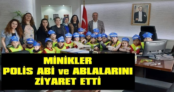 Miniklerden Çaycuma Emniyetine ziyaret…