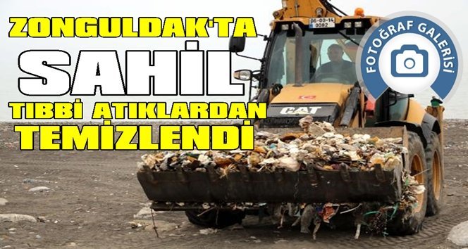 Deniz Yavuzyılmaz’ın meclise taşıdığı Kozlu sahili temizleniyor!.