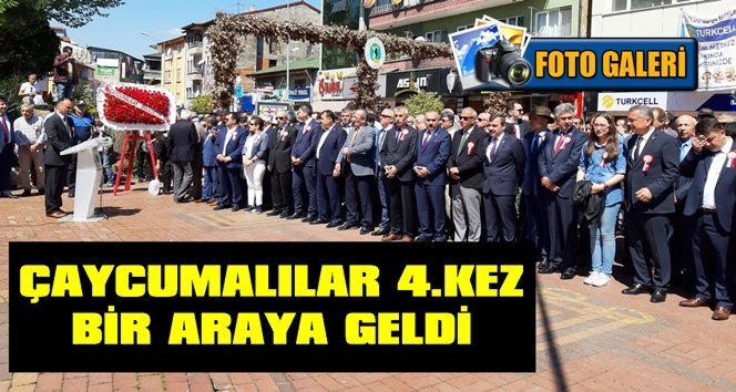 ‘Çaycumalılar Buluşuyor’un dördüncüsü gerçekleşti