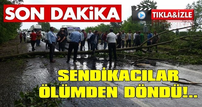Saniye farkı ile kurtuldular!.