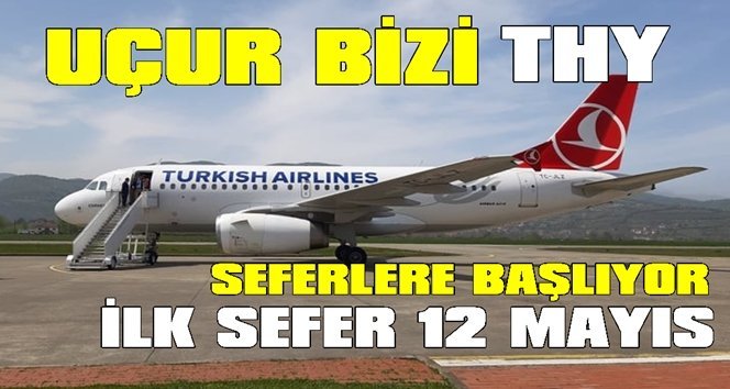 12 Mayıs’ta Zonguldak Havaalanında; İşte bilet fiyatları