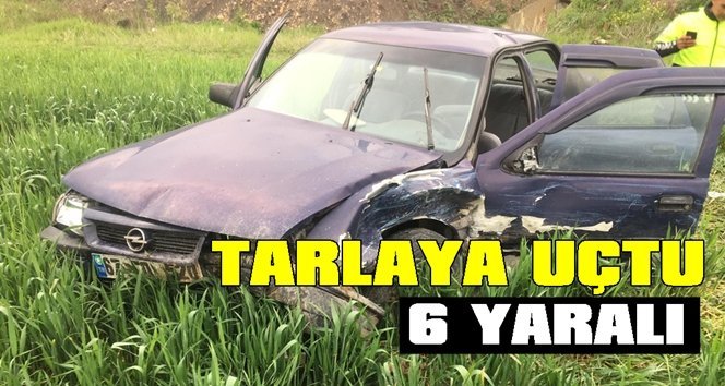 Feci kaza; 6 yaralı