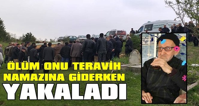 Namaza giderken otomobil çarptı!.