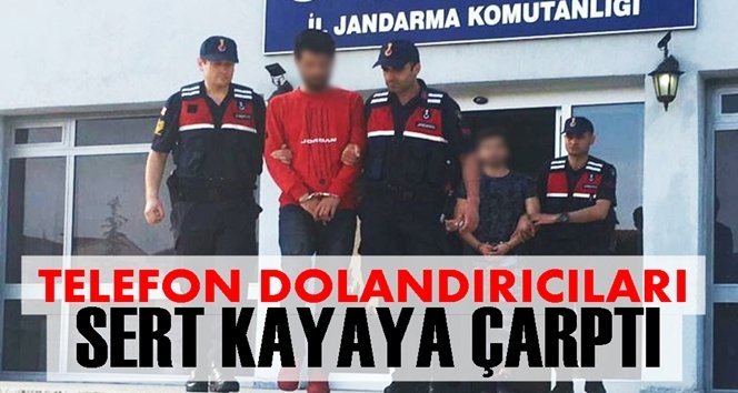 Telefon dolandırıcılarının hevesleri kursağında kaldı