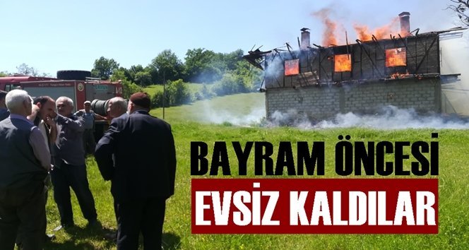 Yaşlı karı koca bayram öncesi evsiz kaldı