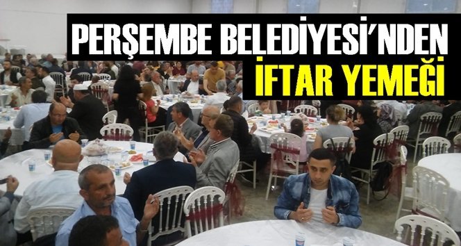 Perşembe Belediyesi’nden bin kişiye iftar yemeği…