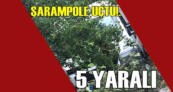 Devrek’te trafik kazası: 5 yaralı