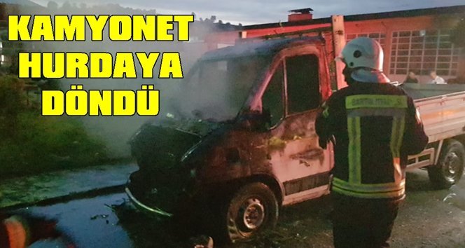 Alev topuna döndü…