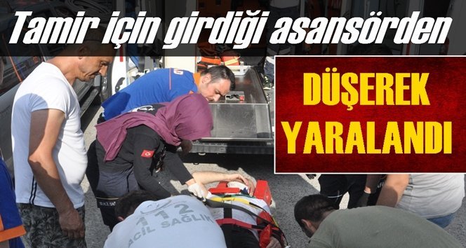 Dakikalarca kurtarılmayı bekledi