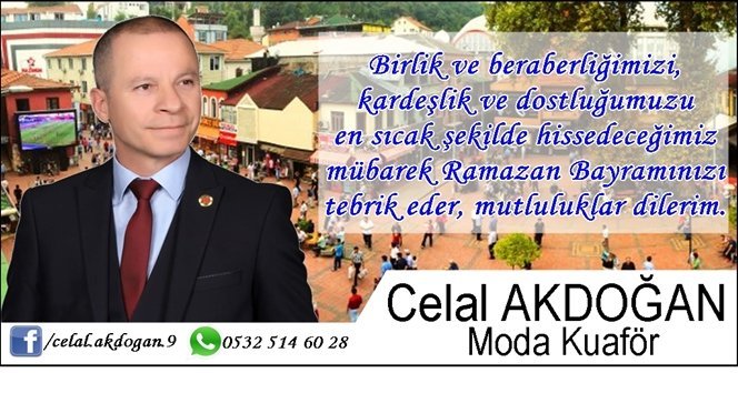 Celal Akdoğan’ın Ramazan bayramı mesajı…