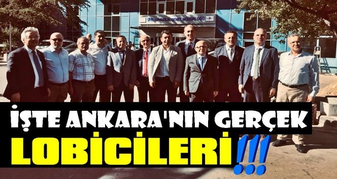 Ankara’nın sahte değil, gerçek lobicileri!.