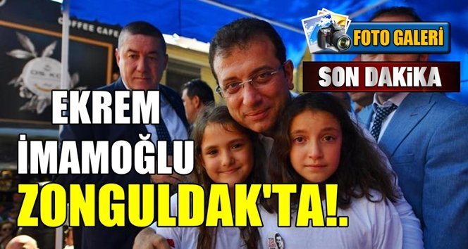 Zonguldak’ta İmamoğlu coşkusu…