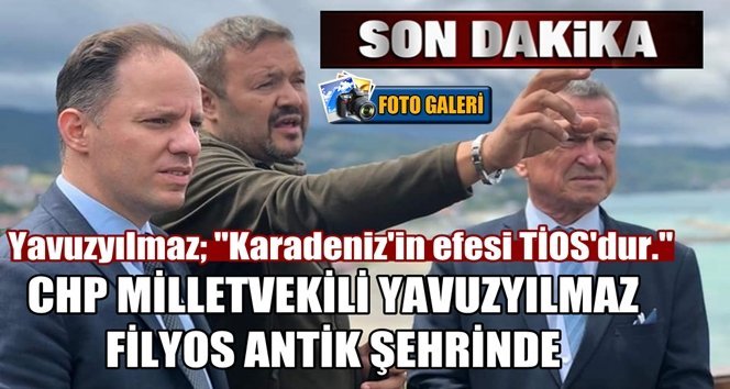 Yavuzyılmaz’dan Filyos antik şehir incelemesi…