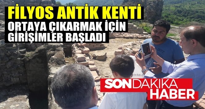 İş adamından Filyos Antik Kenti için girişim!