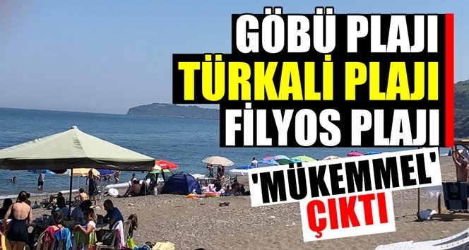 Deniz suyu ölçümleri yapıldı!